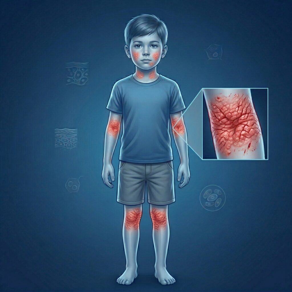 Atopic Eczema in Under 12s: Diagnosis and Management: MedDigest Summary of NICE CG57