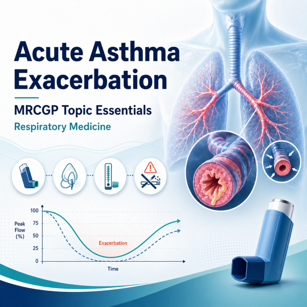 Acute Asthma Exacerbation | MRCGP Topic Essentials