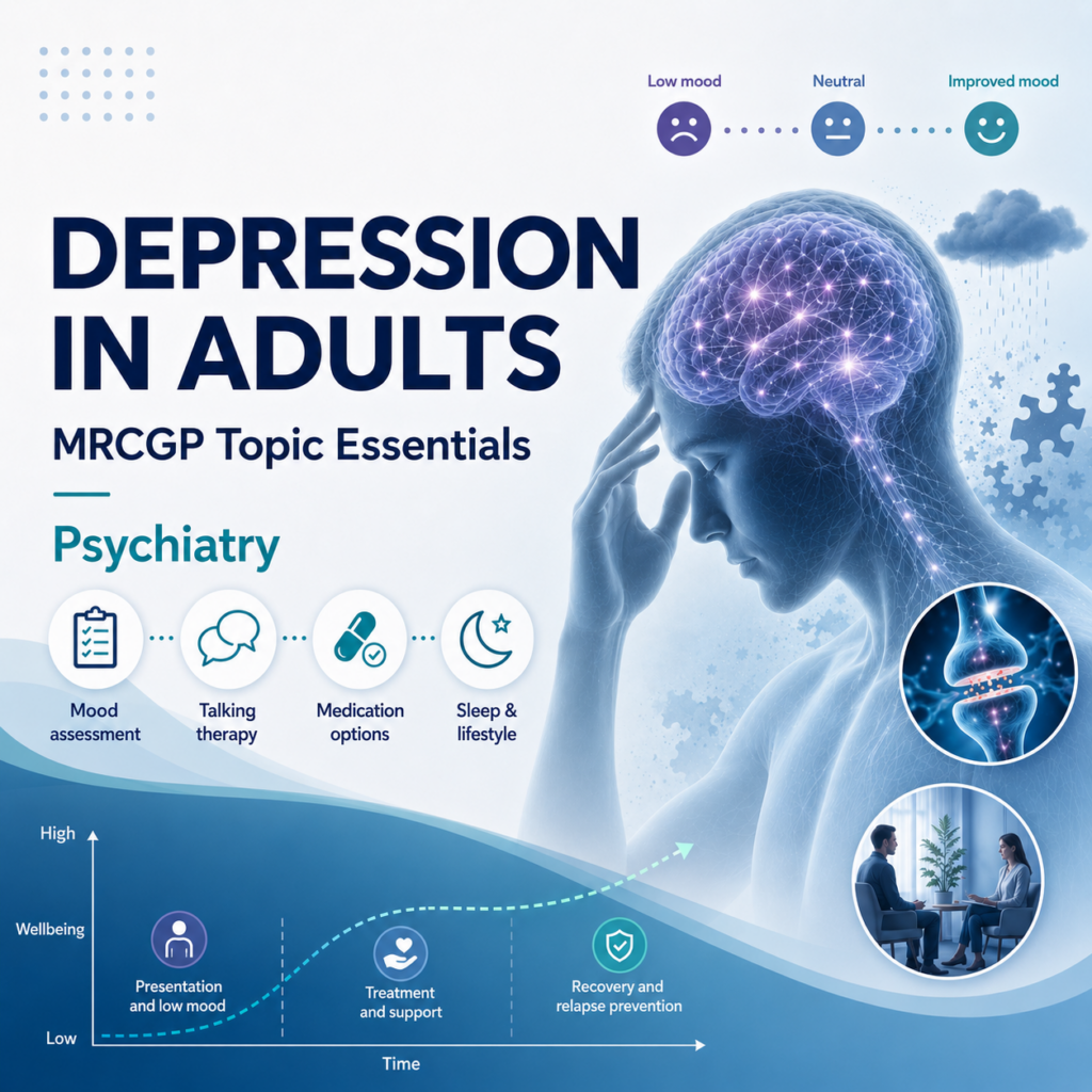Depression in Adults | MRCGP Topic Essentials