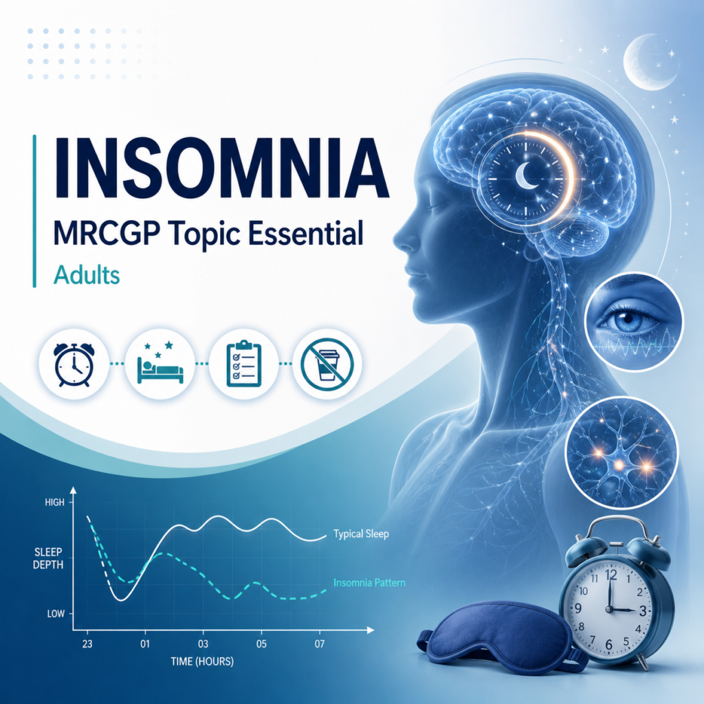 Insomnia in Adults | MRCGP Topic Essentials